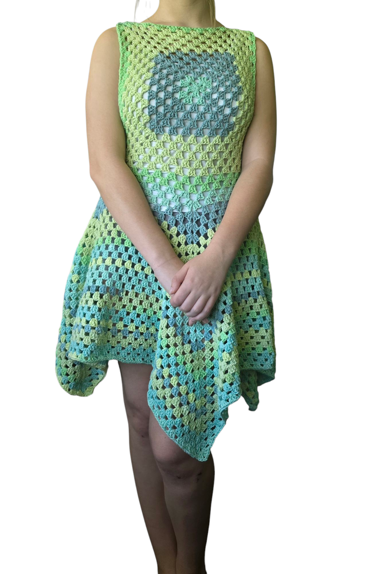 Fairy Frills handmade crochet dress/cover-up