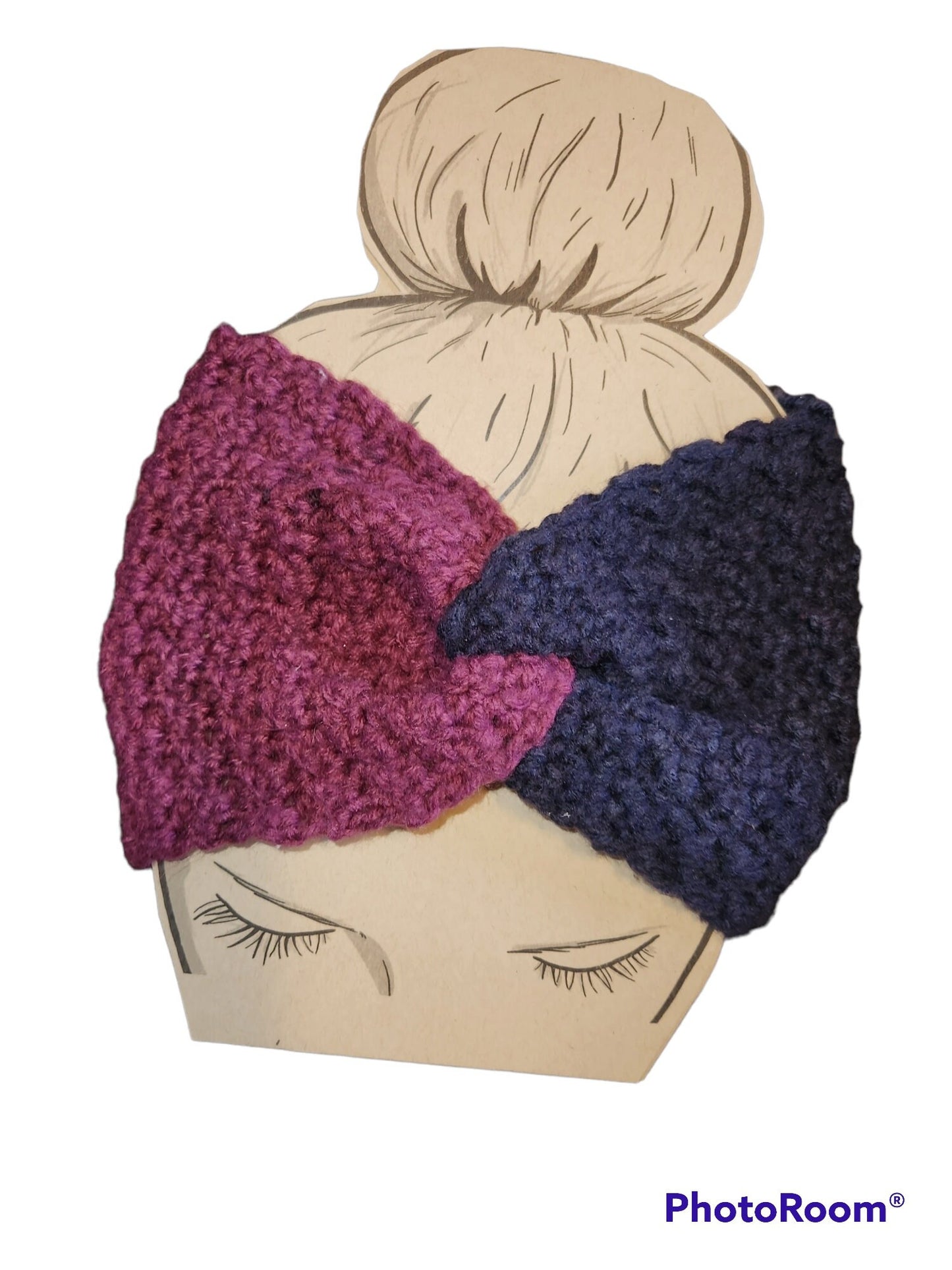 Chunky Crochet Wide Ear Warmer/Headband Handmade