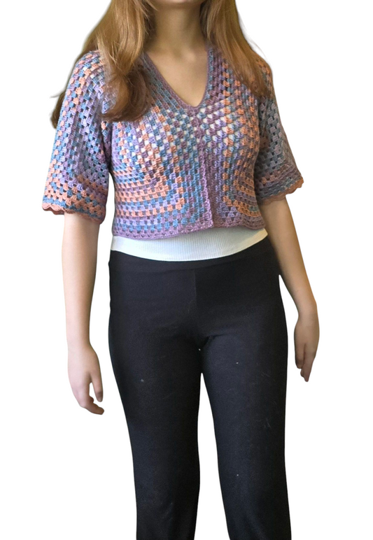 Berry Spring Sweater