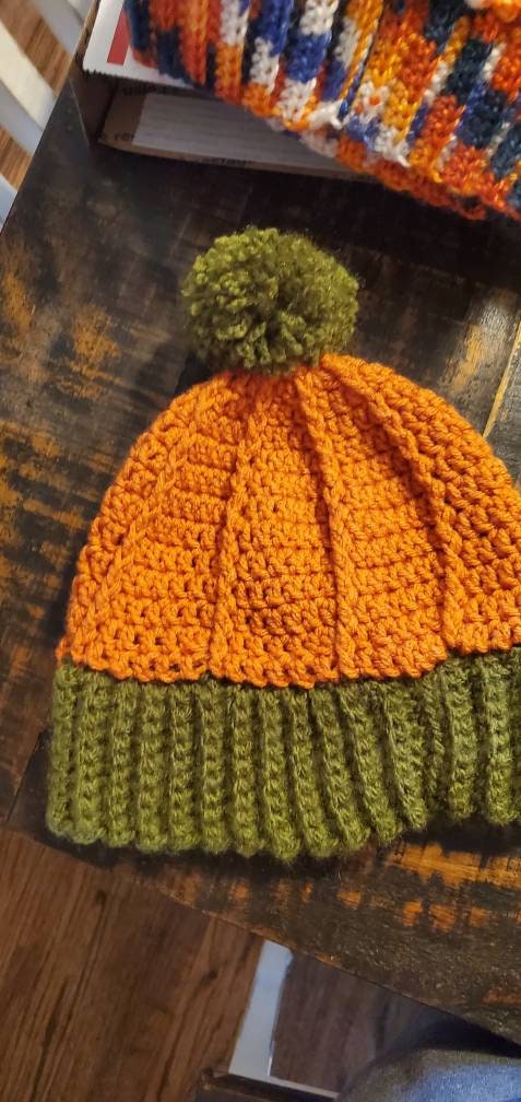 Crochet Beanie with Pom-Pom