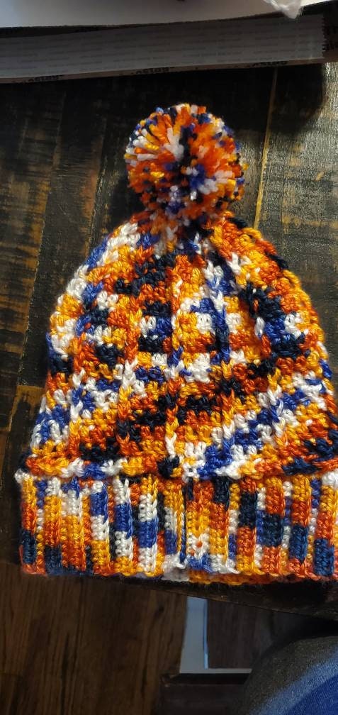 Crochet Beanie with Pom-Pom