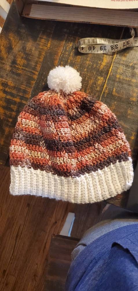 Crochet Beanie with Pom-Pom