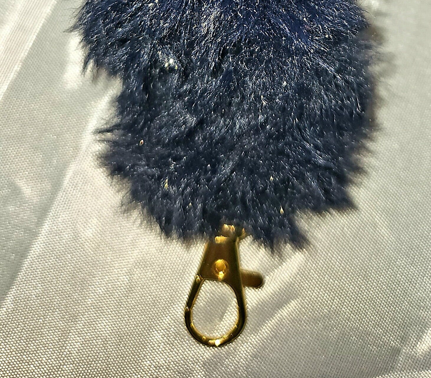 Faux Fur Wristlet/Key Chain