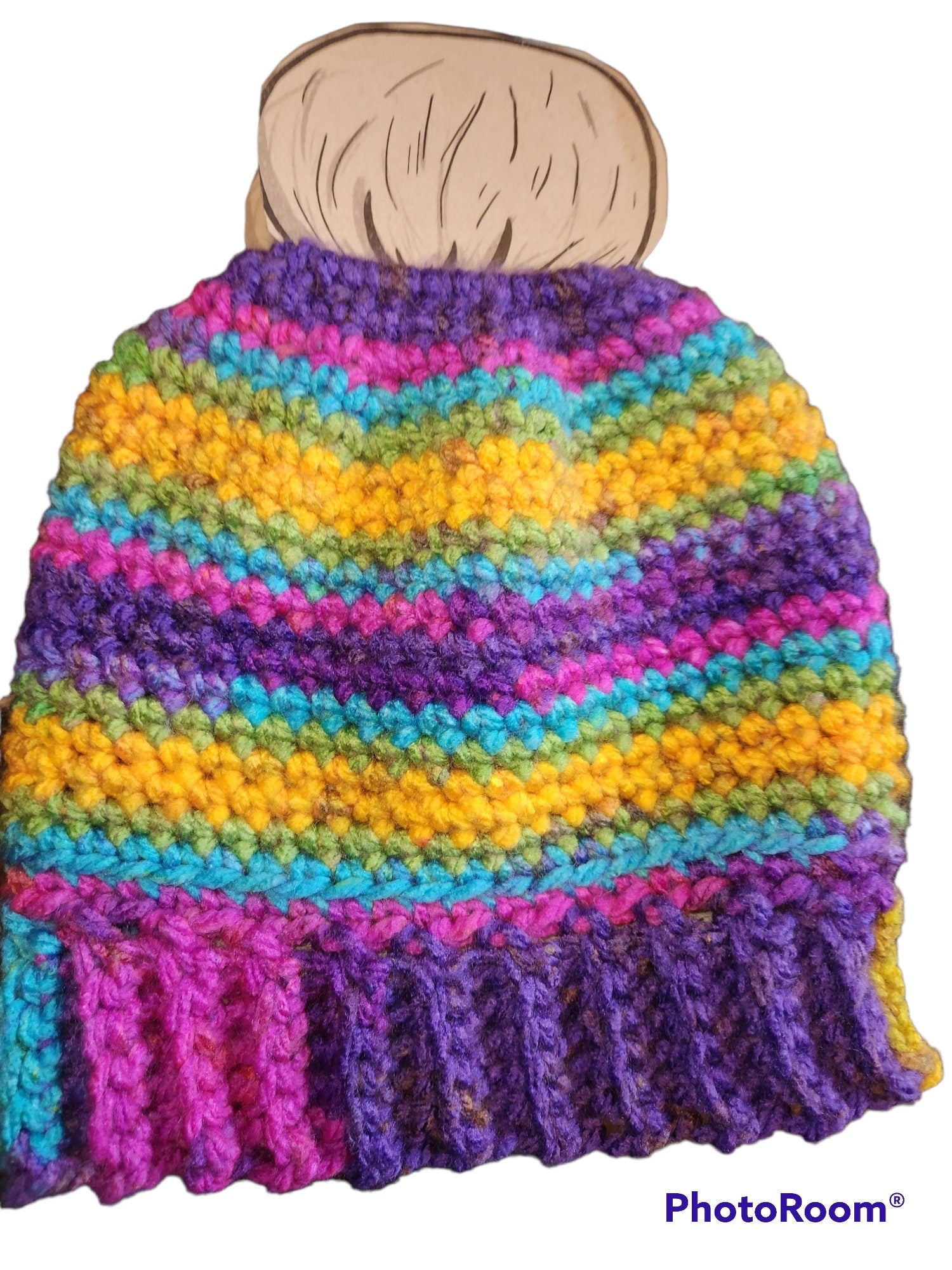 Messy Bun/Ponytail Beanie