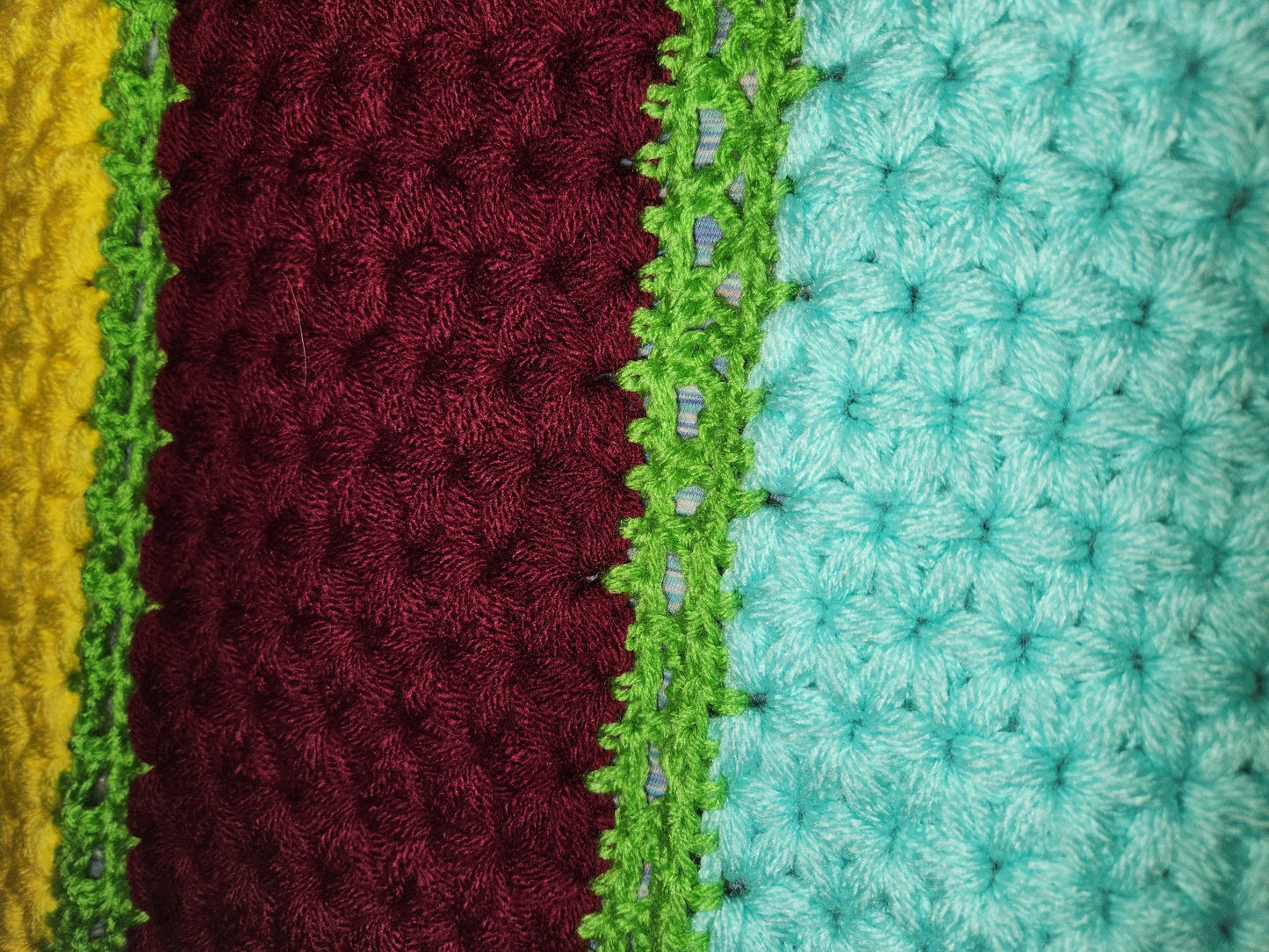 Handmade Crochet Perfect Posey Afghan