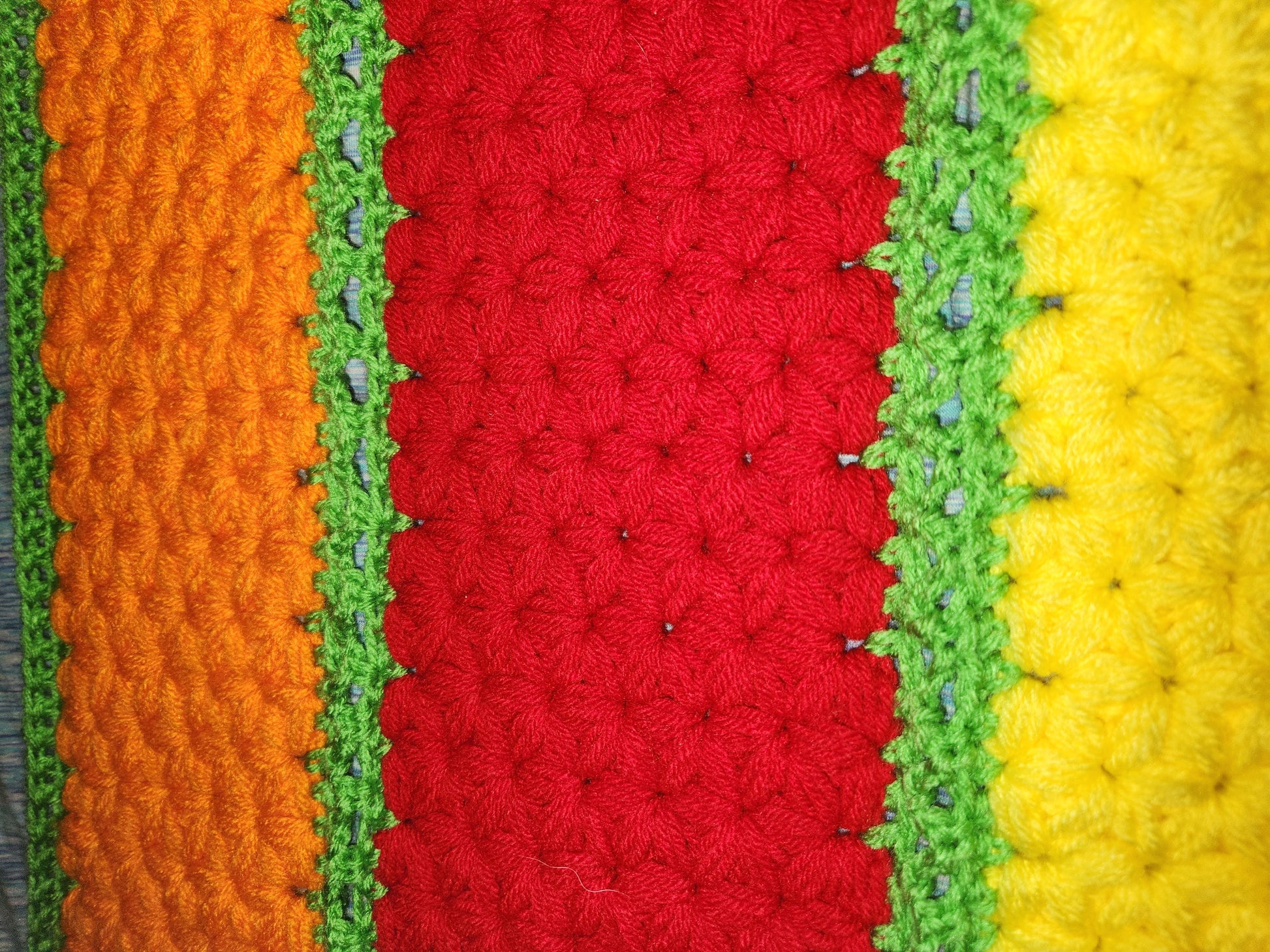 Handmade Crochet Perfect Posey Afghan
