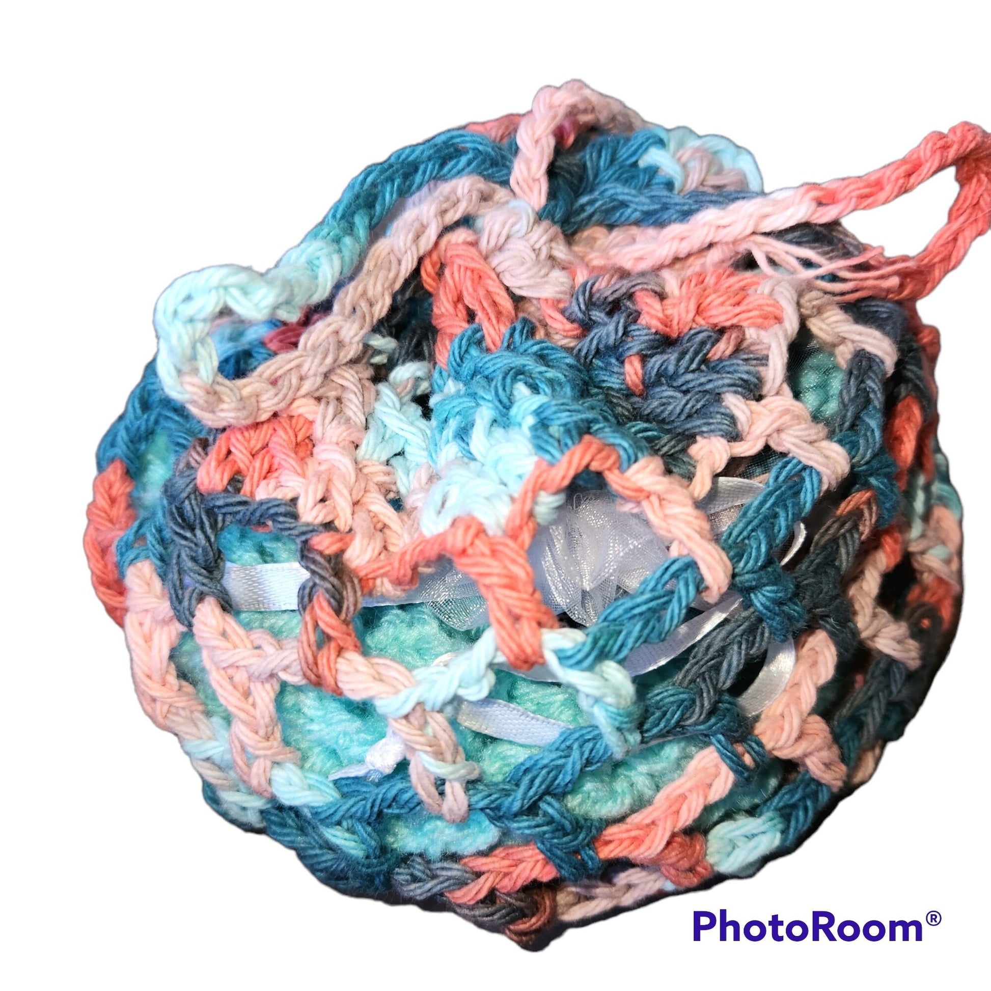 Flower Facial Set (Handmade Crochet)/facial Gift set/exfoliator/cotton scrubby/cotton washcloth/headband/eye mask/face masks