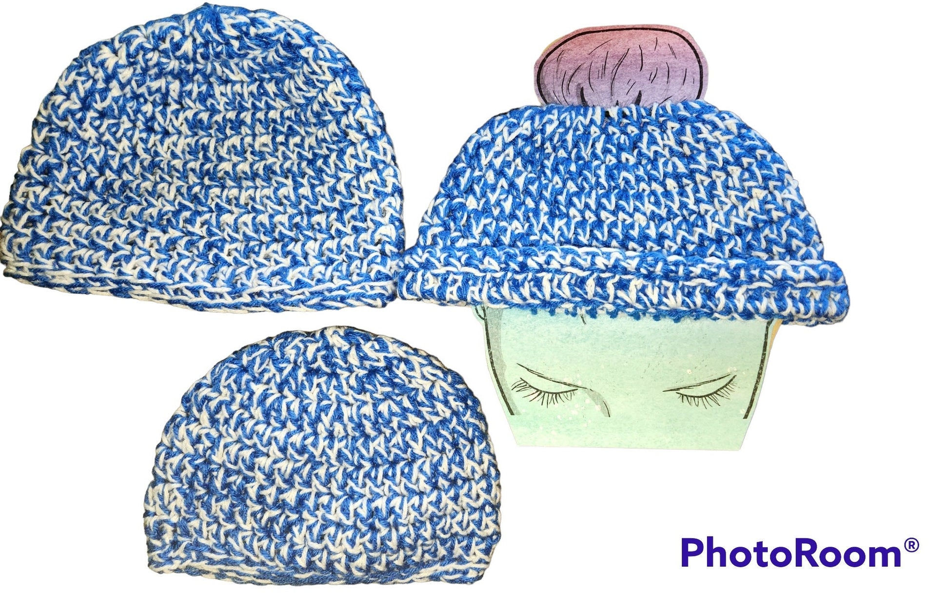 Family Beanie/Skull Cap (handmade crochet)