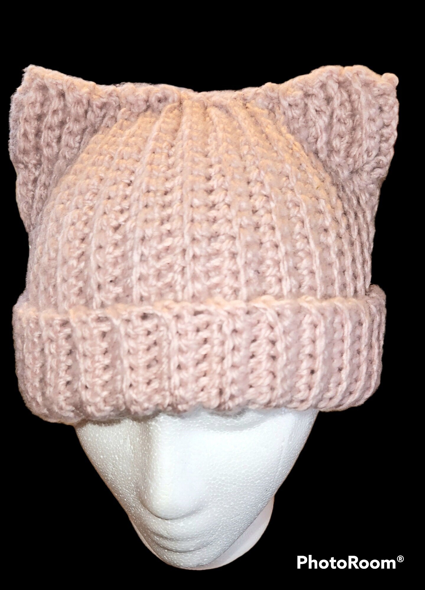 Adult Cat Ears Cat Hats/Beanies/teen hat (Chunky Handmade Crochet)/kitty cat/pussy cat hat